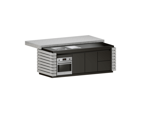  Laboratorio Mattoni 岛台 橱柜3d模型 