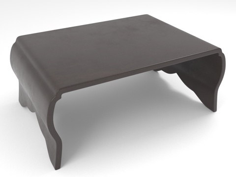  茶几 实木茶几 简约茶几 现代茶几 低矮茶几3d模型 