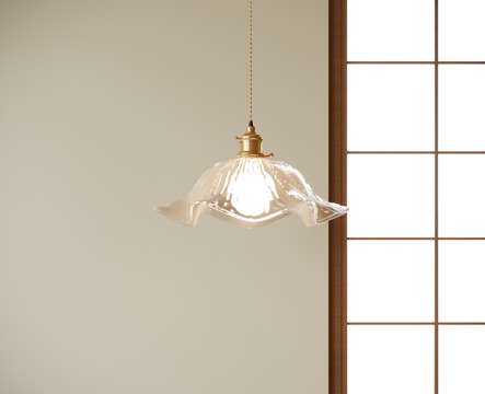 法式床头吊灯 餐厅吊灯 吧台吊灯su模型