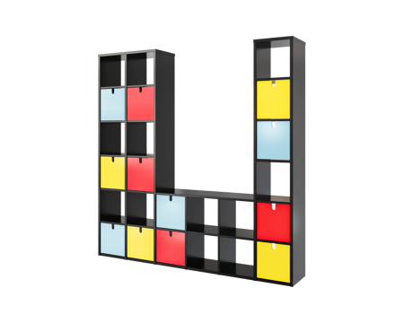  Kartell 书架3d模型 