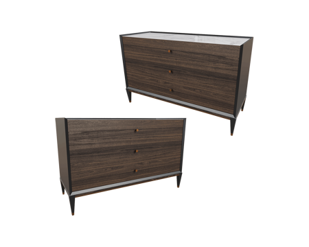  CPRN HOMOOD 美式斗柜3d模型 