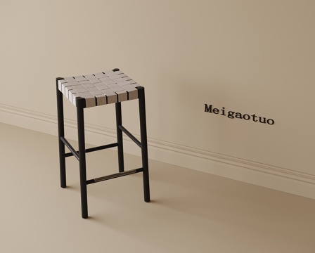 现代吧椅 高脚凳 吧台椅su模型