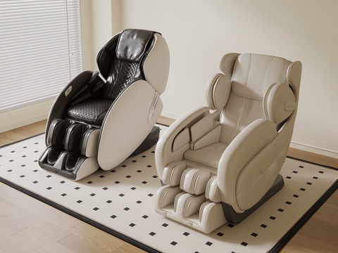 现代按摩椅su模型