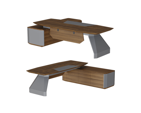  Shin Plaza 大班台3d模型 