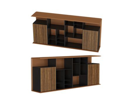  Shin Plaza 书柜免费3d模型 