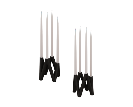  Copenhagen 简欧烛台灯3d模型 