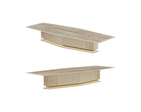  Shin Plaza 意式会议桌3d模型 