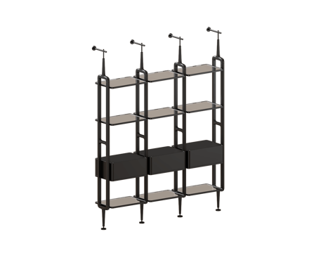  Alea 壁挂书架3d模型 