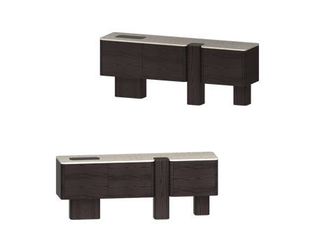  Carpanese home 边柜3d模型 