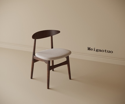 现代单椅 餐椅 茶椅 书椅su模型