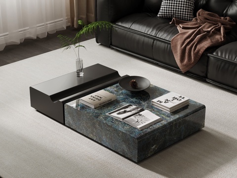 法式茶几su模型