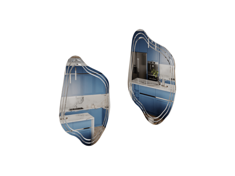  Almaz Lux 镜子3d模型 