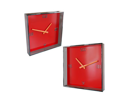  Kartell 闹钟 挂钟3d模型 