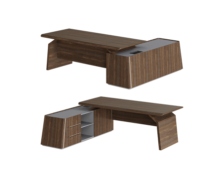  Shin Plaza 意式大班台3d模型 