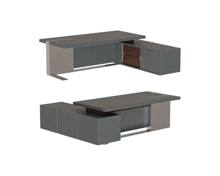  Shin Plaza大班台3d模型 