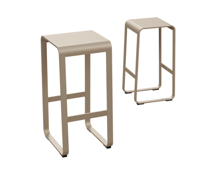  Fermob 意式吧凳3d模型 