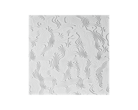  Kartell 浮雕装饰画3d模型 