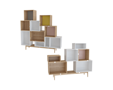  Muuto 置物架 书架3d模型 