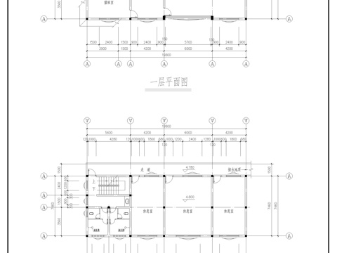 水厂建筑施工图cad施工图