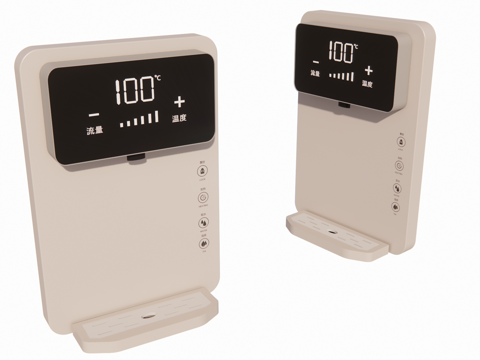 家电 饮水机su模型