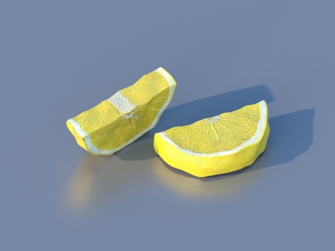  卡通 橙子 橘子 水果3d模型 