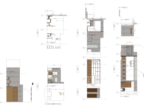 酒吧 餐厅 饭店cad施工图