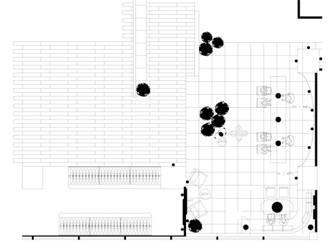 衣服店 商场店铺cad施工图