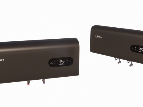 家电 热水器su模型