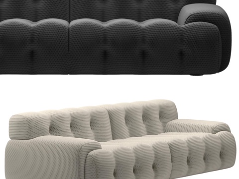 Roche Bobois   现代三人沙发 罗奇堡沙发su模型