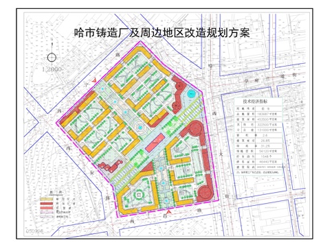  铸造厂详细方案图cad施工图 