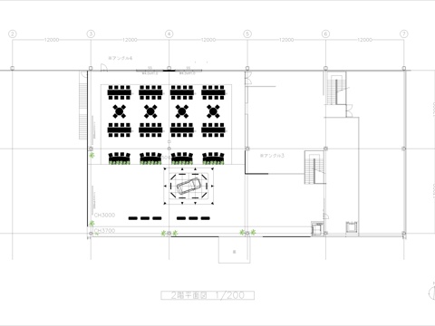 工厂平面图纸cad施工图