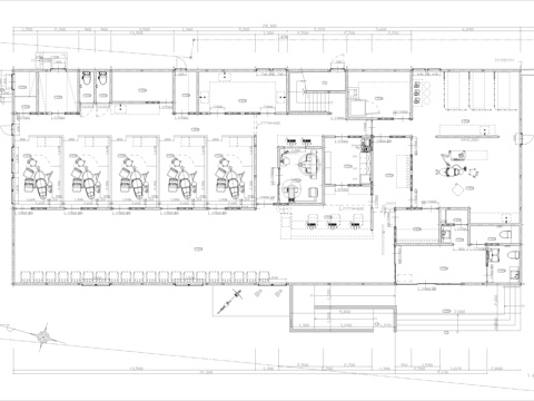 牙科诊所建筑图纸cad施工图