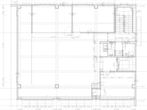 平面户型图cad施工图