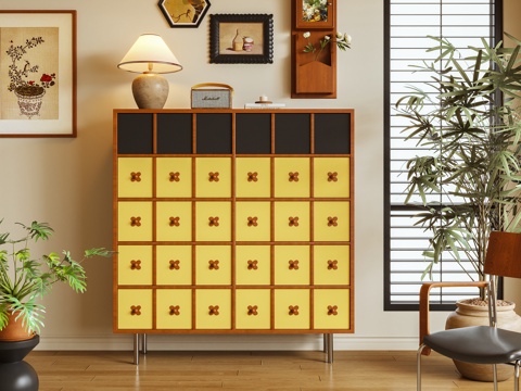 斗柜 玄关柜 边柜 储物柜3d模型