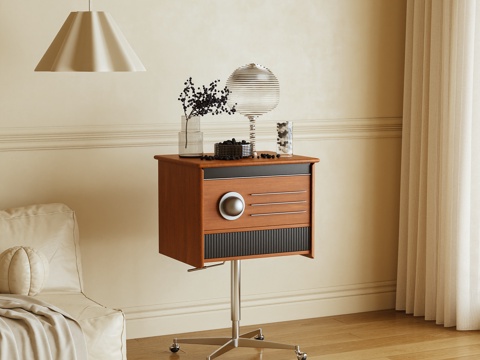 边柜 小推车 边几 床头柜 移动柜3d模型