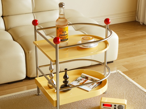 边几 小茶几 角几3d模型