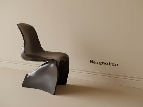 现代休闲椅 餐椅 单椅 书椅su模型