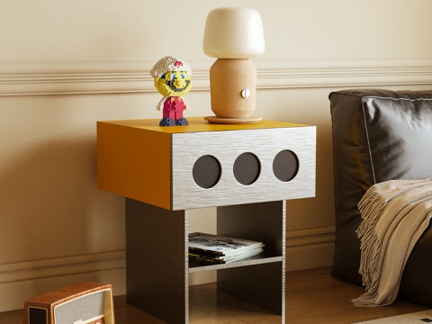 床头柜 边柜 包豪斯3d模型