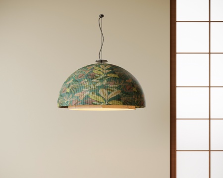 东南亚吊灯 床头吊灯 卧室吊灯su模型