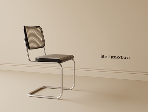 现代单椅 书椅 餐椅su模型