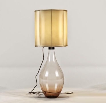  中古风台灯 台灯3d模型 