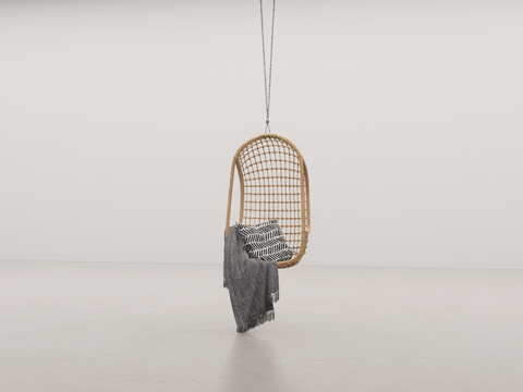 休闲吊椅su模型