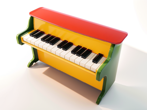 儿童钢琴su模型