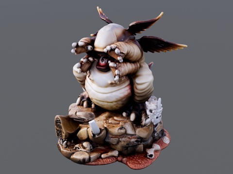 山海经凶兽混沌su模型