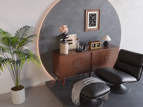 贵妃椅白色贵妃椅组合贵妃椅云朵沙发极简沙发现代沙发皮质贵妃椅su模型