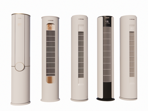 家电 空调风扇su模型