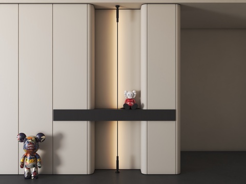 现代洗墙灯 灯带 天际线灯 线型灯 钢丝灯带 钢带灯su模型