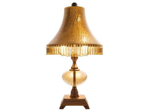 欧式台灯su模型