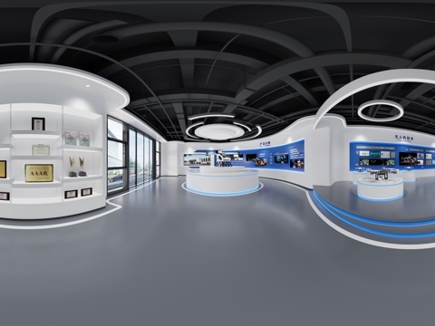 现代无人机展厅 科技文化企业展厅展馆规划馆 人工智能