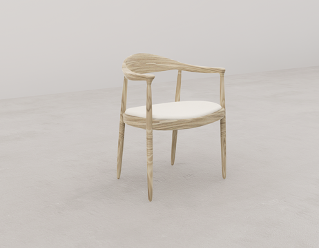 单人休闲椅su模型